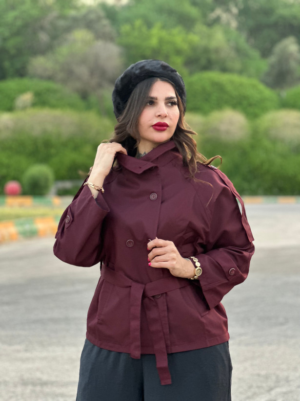 ترنج کت یقه ایستاده