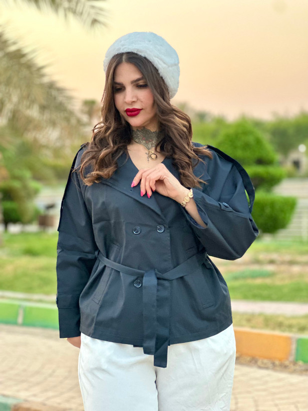 ترنج کت یقه ایستاده