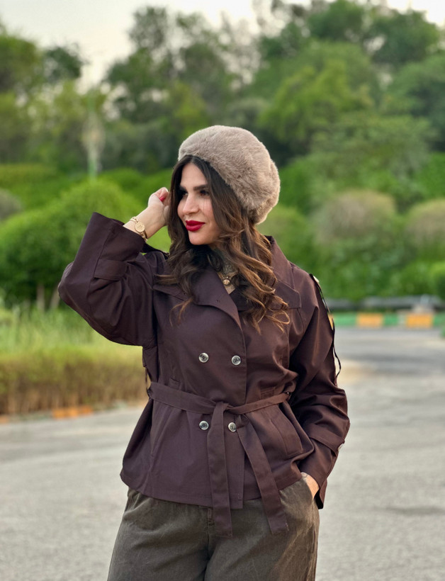 ترنج کت یقه ایستاده